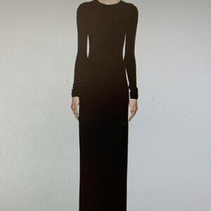 Travis Mathew Black Maxi Dress